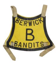 A Berwick Bandits speedway race vest