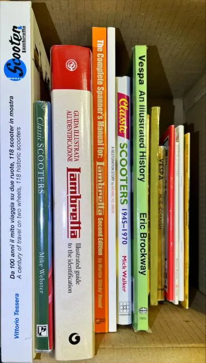 A Selection of Scooter Related Books ((1))