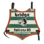 A Bridge Falcons 85 Exeter Speedway race vest
