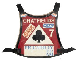 A Belle Vue Aces speedway race vest