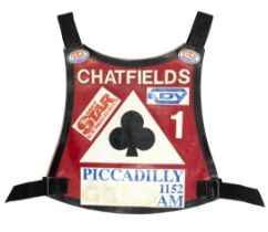 A Belle Vue Aces speedway race vest