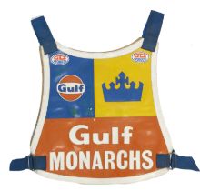 An Edinburgh Monarchs speedway vest