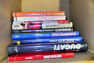 A selection of Ducati Books ((Qty))