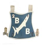 A Boston Barracudas speedway race vest