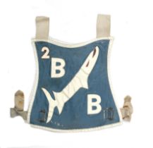 A Boston Barracudas speedway race vest