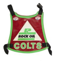 A Belle Vue Colts speedway race vest