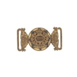 An Officer's Waist-Belt Clasp Of The 33rd Madras Native Infantry