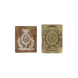 Two Shoulder-Belt Plates To The 90th (Perthshire Volunteers) (Light Infantry)