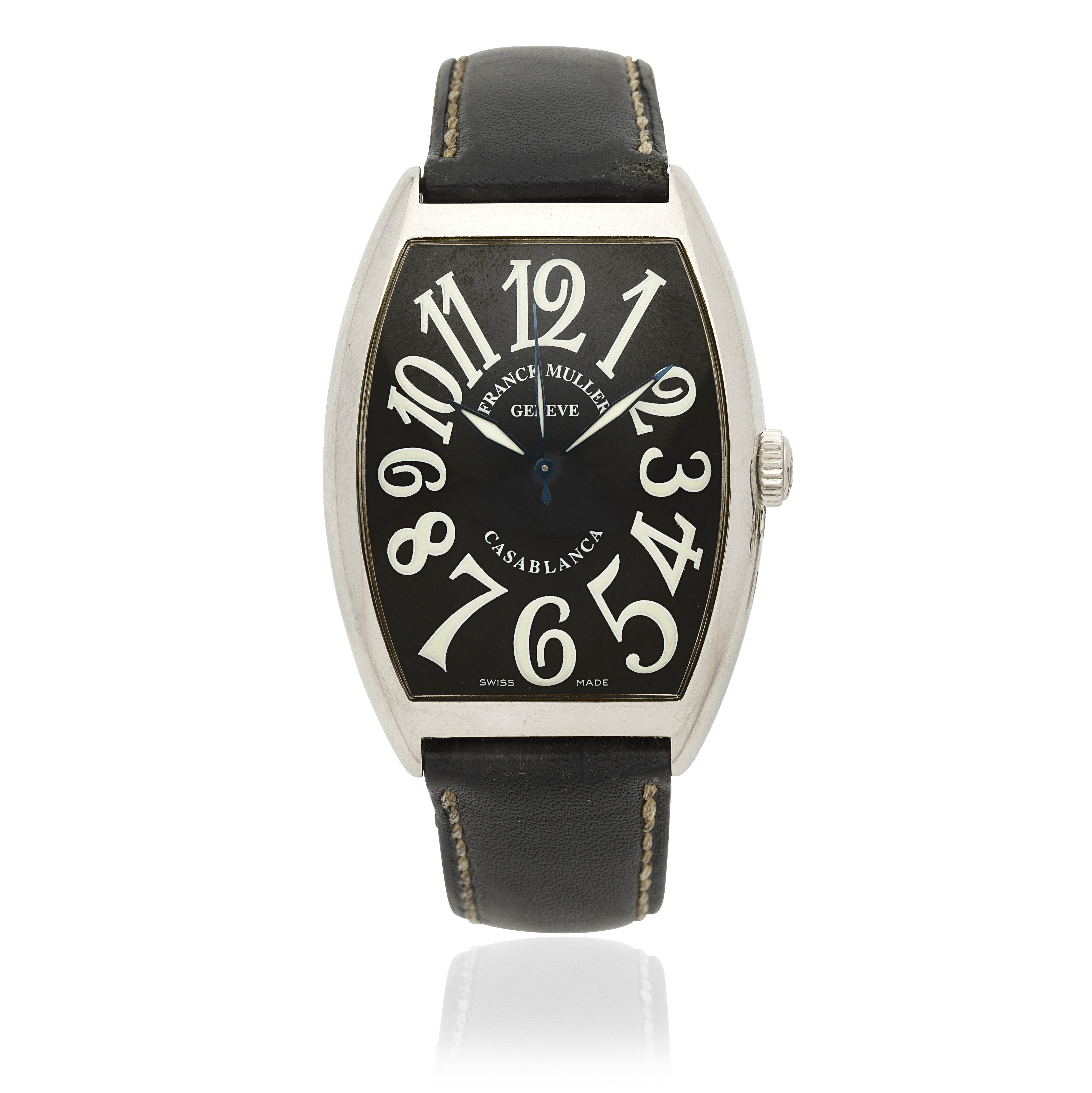 Franck Muller. A stainless steel automatic wristwatch Casablanca, Ref: 6850, Purchased 27th Sept...