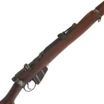 A deactivated .303 (British) 'SMLE Mk.III*' service rifle by Lithgow, no. F34414 With its deactiv...