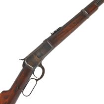 A .44 (W.C.F.) 'Model 1892' saddle-ring carbine by Winchester, no. 757413