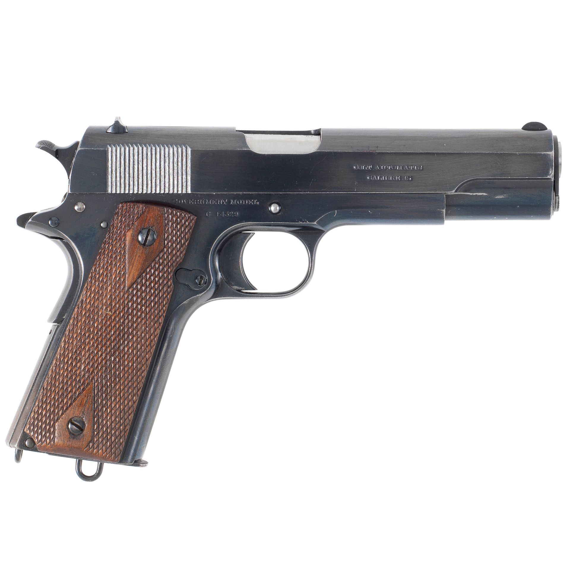 A deactivated .45 (A.C.P.) U.S. Government 'M1911' semi-automatic pistol by Colt, no. C14329 With...