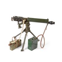 A deactivated .303 (British) machine gun by Vickers, no. B7954 With its deactivation certificate,...