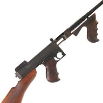 A deactivated .45 'Thompson M1928A1' sub-machine gun by Auto Ordinance Company, no. 323696 With i...