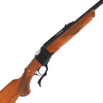 A 9.3x74R 'No.1' falling-block rifle by Sturm Ruger & Co., no. 134-35875