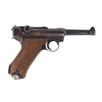 A deactivated 9mm (Para) 'P.08' self-loading pistol by Mauser, no. 4329x With its deactivation c...