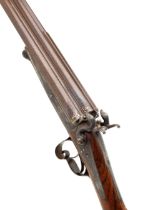 A rare three-barrelled 20-bore hammer gun by Laine, no. 3057