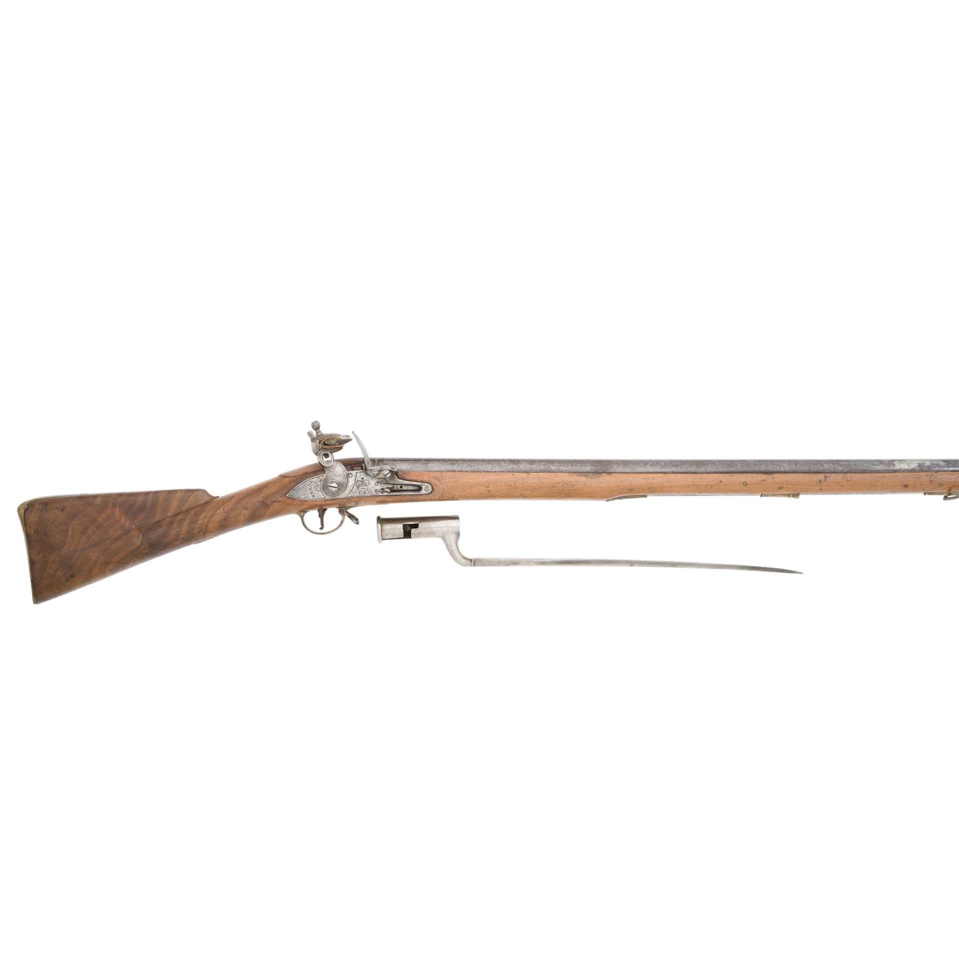 A 10-Bore India Pattern Flintlock Service Musket (2)