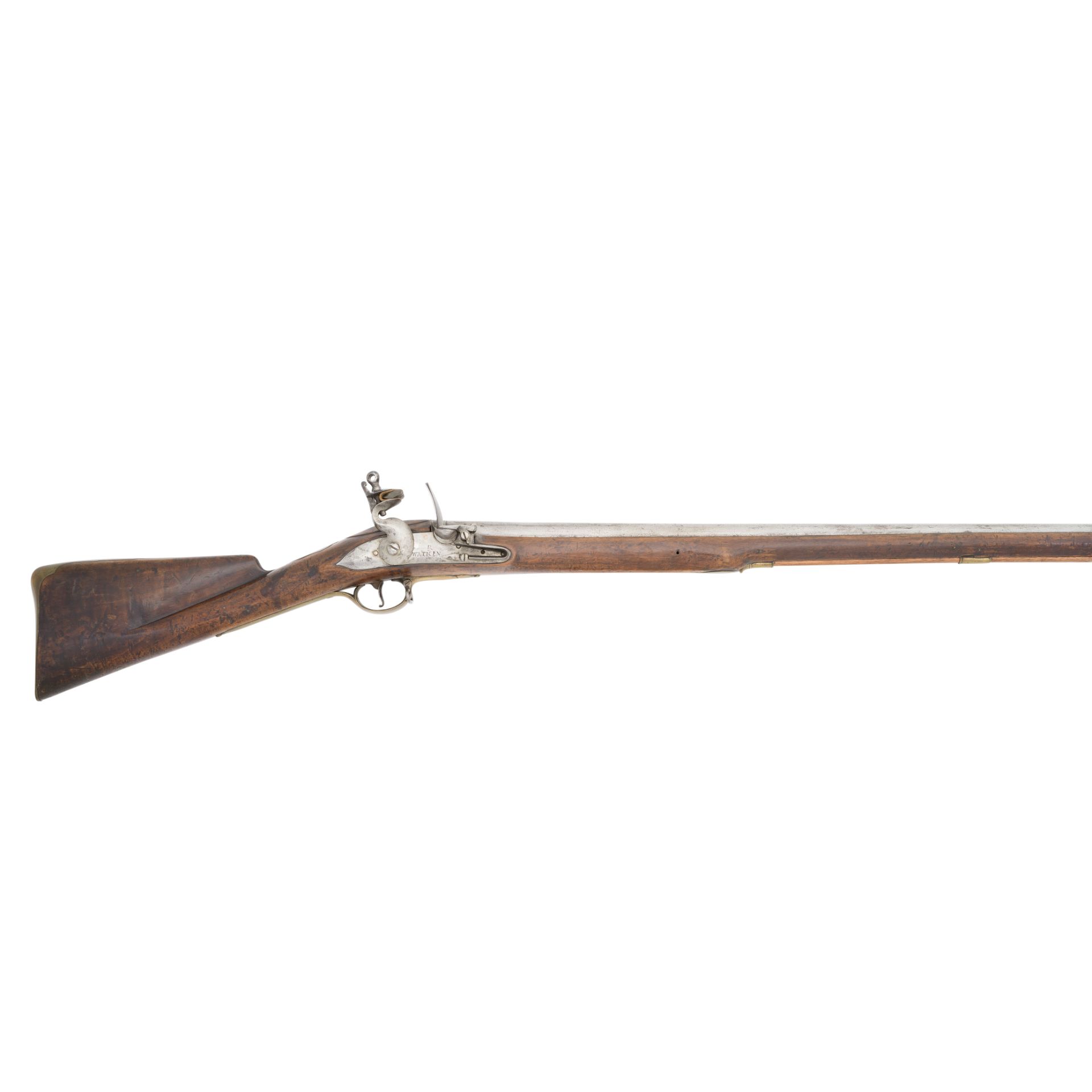 A 10-Bore Flintlock Commercial Short Land Pattern Militia Musket Of The Blues Of York