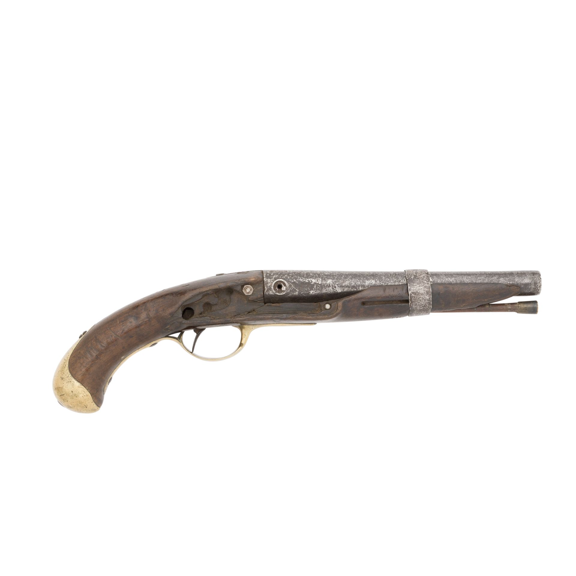 A French 12-Bore 1763/66 Model Military Pistol