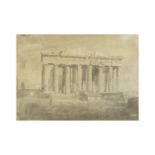 Hugh William (Grecian) Williams (British, 1773-1829) Vue de Parthenon (signed (upper left)pencil...