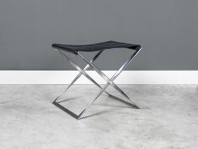 POUL KJAERHOLM (1929-1980) Tabouret mod. PK 91 Cr&#233;ation en 1961Edition E. Kold ChristensenE...