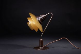 POUL HENNINGSEN (1894-1967) Lampe de table mod. 'PH-2/2' 'Short Miniature'Cr&#233;ation en 1931,...