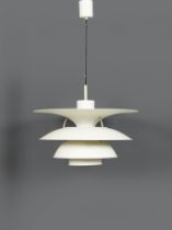 POUL HENNINGSEN (1894-1967) Suspension mod. 'PH-6.1/2-6' dit 'Charlottenborg' Cr&#233;ation en 1...