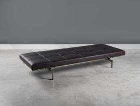 POUL KJAERHOLM (1929-1980) Lit de repos mod. 'PK 80'Cr&#233;ation en 1957, exemplaire de 2004Edi...