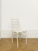 MAARTEN BAAS (1978-) Chaise mod. 'Basel '07 Chair White', de la s&#233;rie 'Clay'2007&#201;preuv...