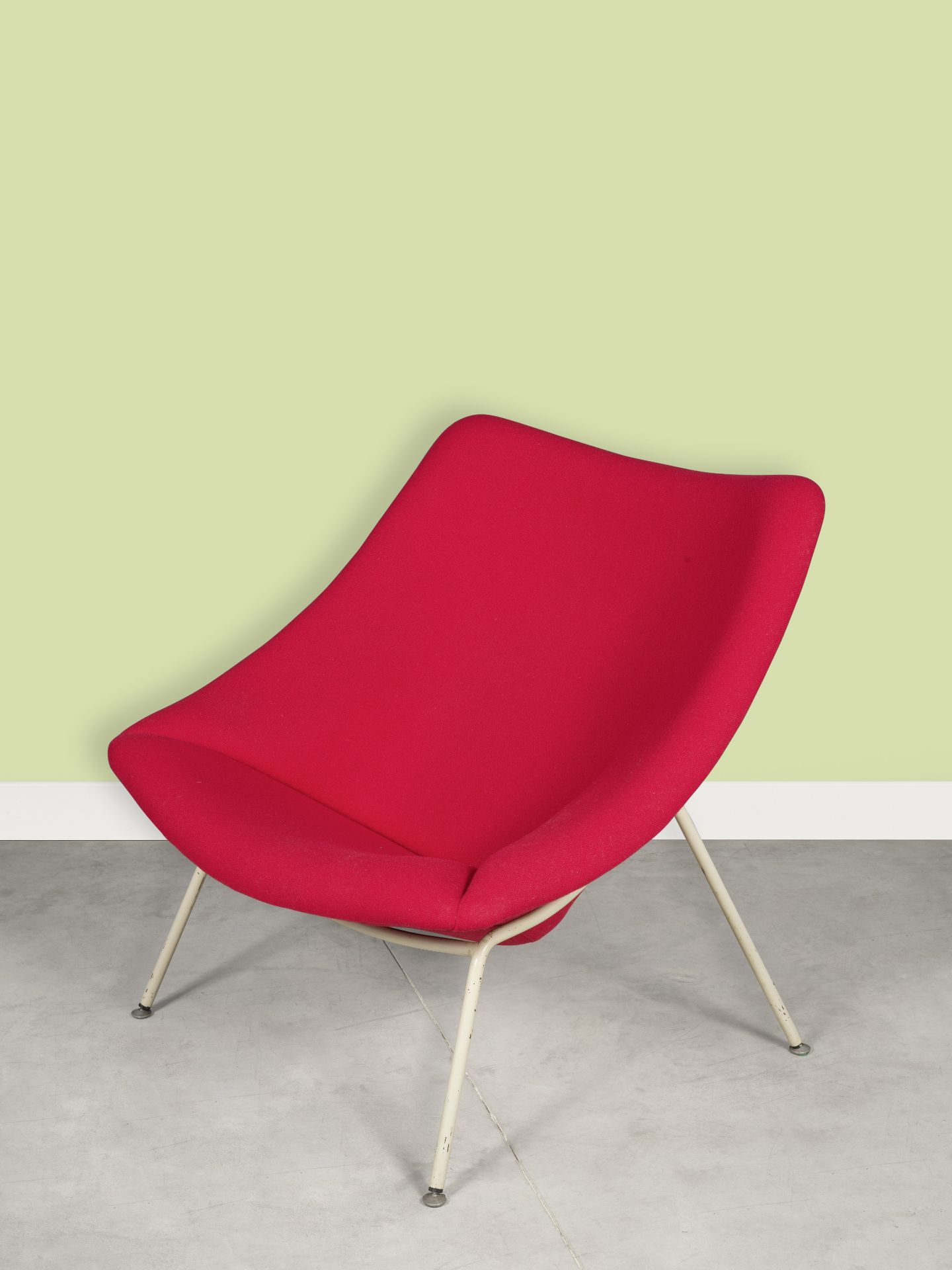 PIERRE PAULIN (1927-2009) Rare fauteuil mod. 'CM137' dit 'Oyster'Cr&#233;ation en 1952Edition Th...