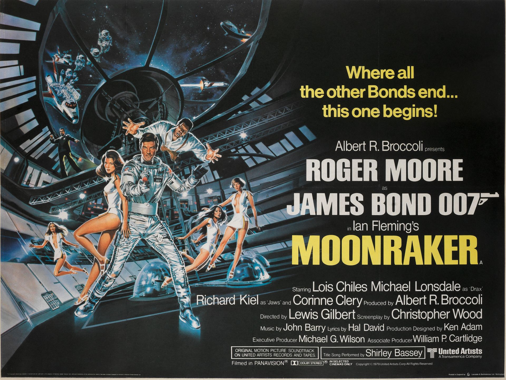 Moonraker Eon Productions/United Artists, 1979,