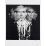 Michael Cooper (British, 1941-1973): Two Photographic Prints of Andy Warhol, circa 1965, 2