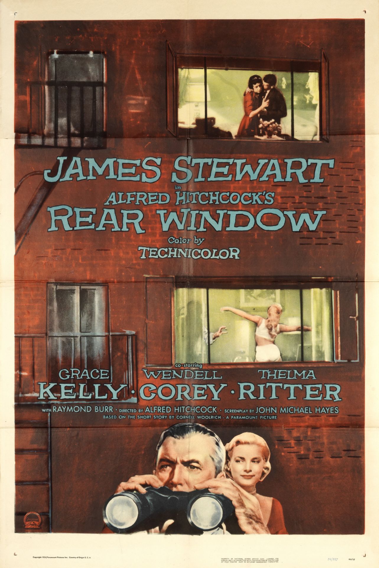 Rear Window Paramount, 1954,