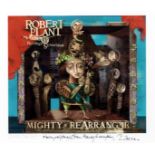 Robert Plant And The Strange Sensation: A Mighty Rearranger Album Artwork Print Signed By Robert...