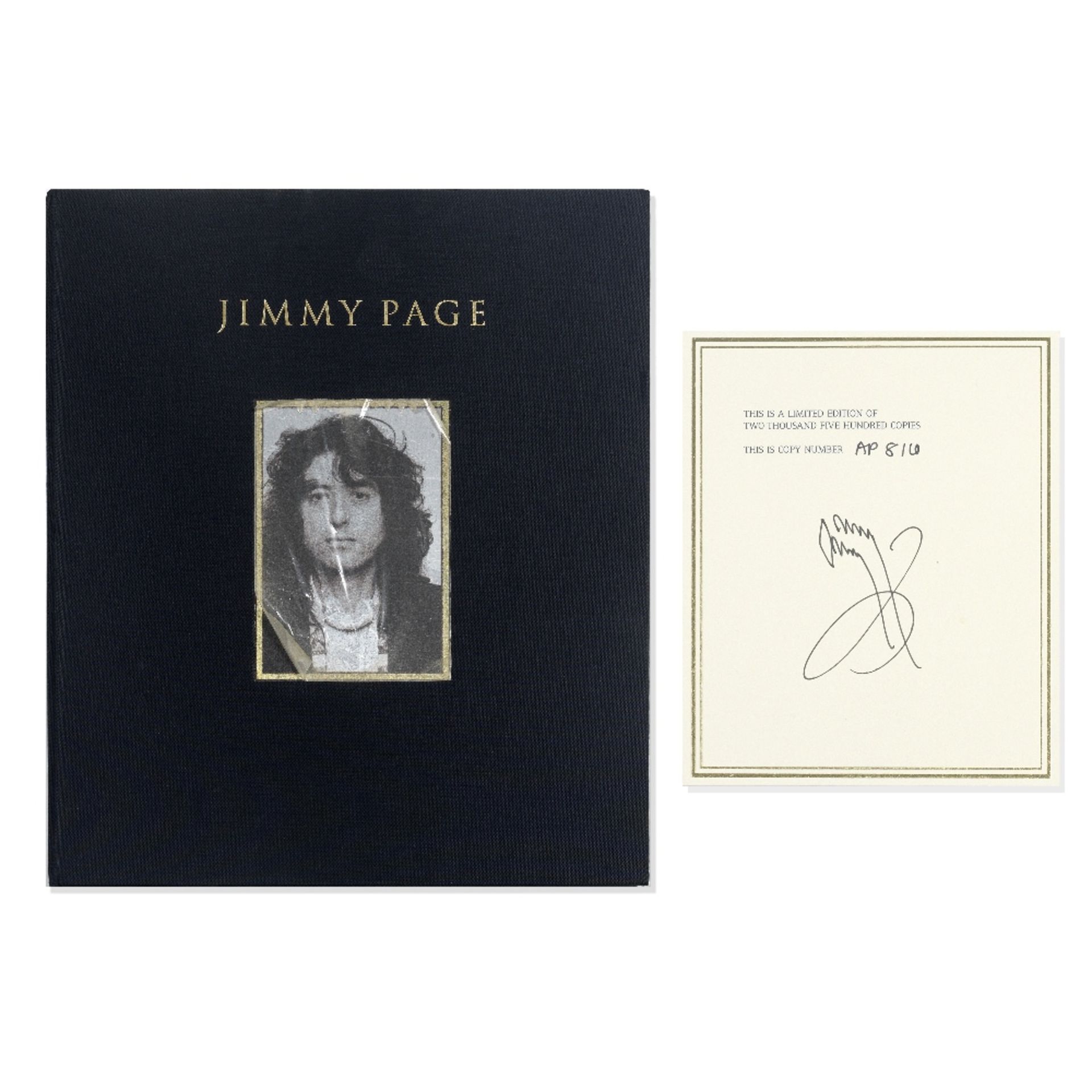 Jimmy Page: A Autographed Deluxe Edition Copy Of Jimmy Page, Genesis Publications, 2010,