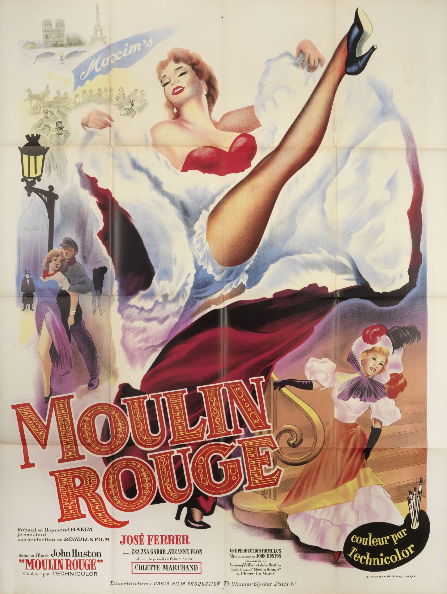 Moulin Rouge United Artists, 1952,