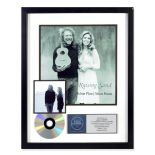 Robert Plant/Alison Krauss: A RIAA 'Platinum' Disc Award For The Album Raising Sand, 2008,