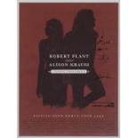 Robert Plant/Alison Krauss/T Bone Burnett: A Signed Raising Sand World Tour Poster, 2008,