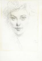 Augustus Edwin John O.M., R.A. (British, 1878-1961) Portrait of a Lady