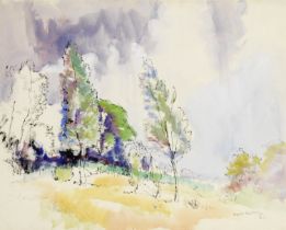 Frank Dobson (British, 1888-1963) Trees