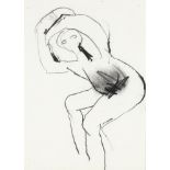 Roger Hilton (British, 1911-1975) Dancing Nude (Executed circa 1968)