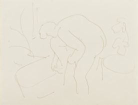 Ivon Hitchens (British, 1893-1979) Nude
