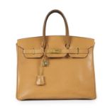 HERMES Paris, Ann&#233;e 2001. Sac 'Birkin' 35 cm Made in France.