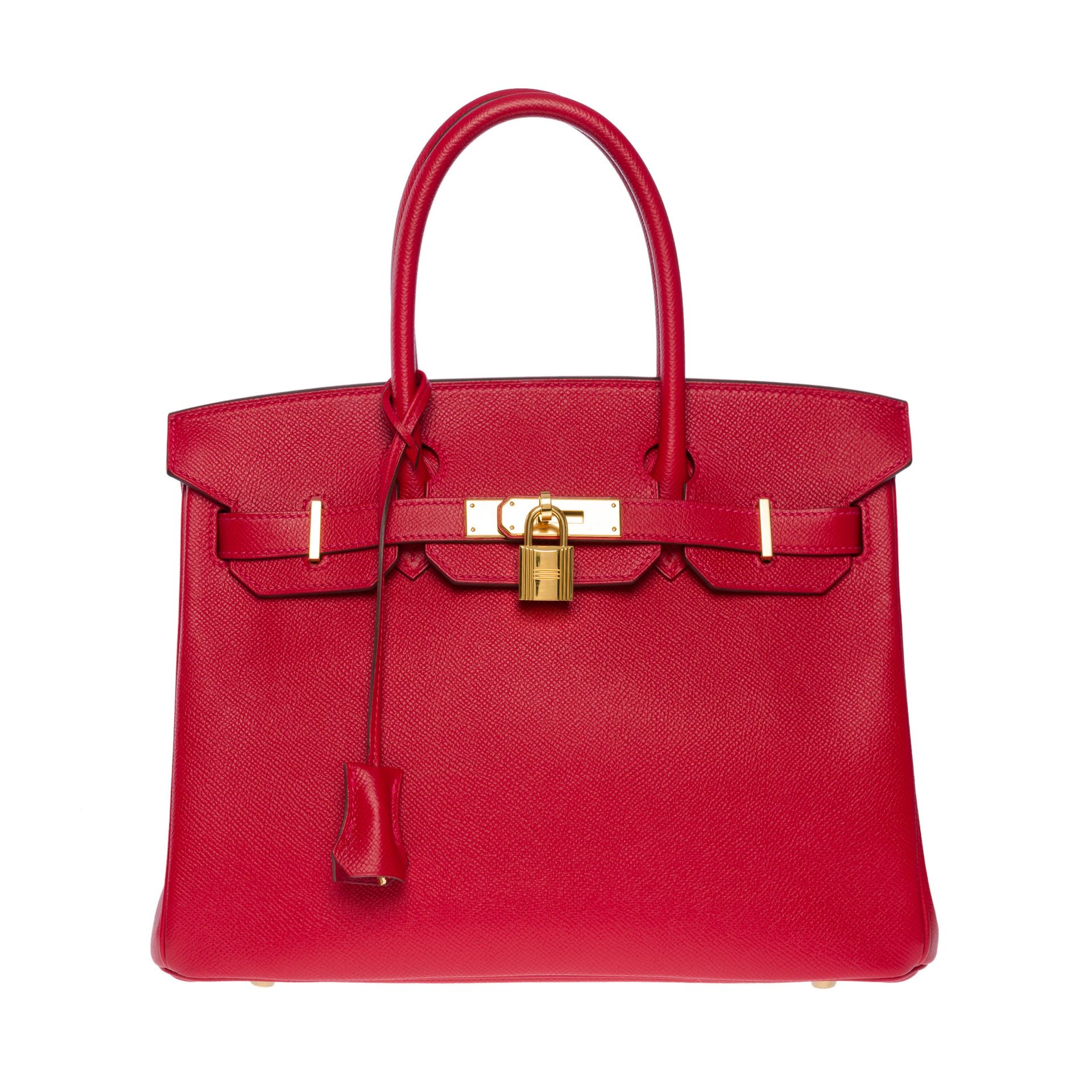 HERMES Paris, circa 2014. Sac 'Birkin' 30 cm Made in France.