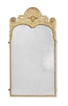 A Queen Anne or George I giltwood and gilt gesso mirror Circa 1715, in the manner of John Belchier