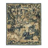 A fantastical Oudenaarde Hunting tapestry Circa 1550 250cm x 213cm