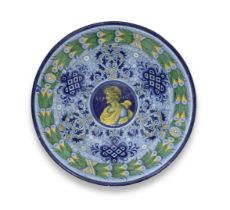 A Faenza maiolica charger, circa 1530