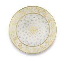 A S&#232;vres soup plate, dated 1812