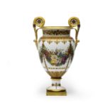 A large S&#232;vres vase (vase 'Th&#233;ricl&#233;ens') given by King Louis Philippe I to Willia...